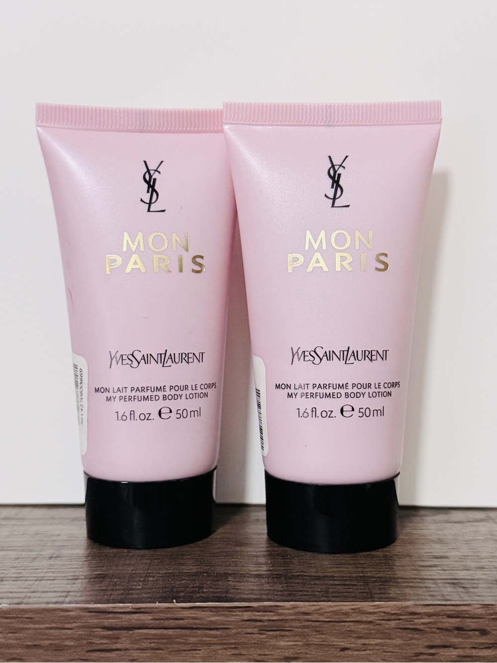 2 x Yves Saint Laurent Mon Paris Perfumed Body Lotion 50 ml each